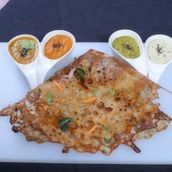 Onion Rava Dosa