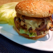 Mushroom Burger With Chicken