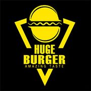 Huge Burger Cafeteria