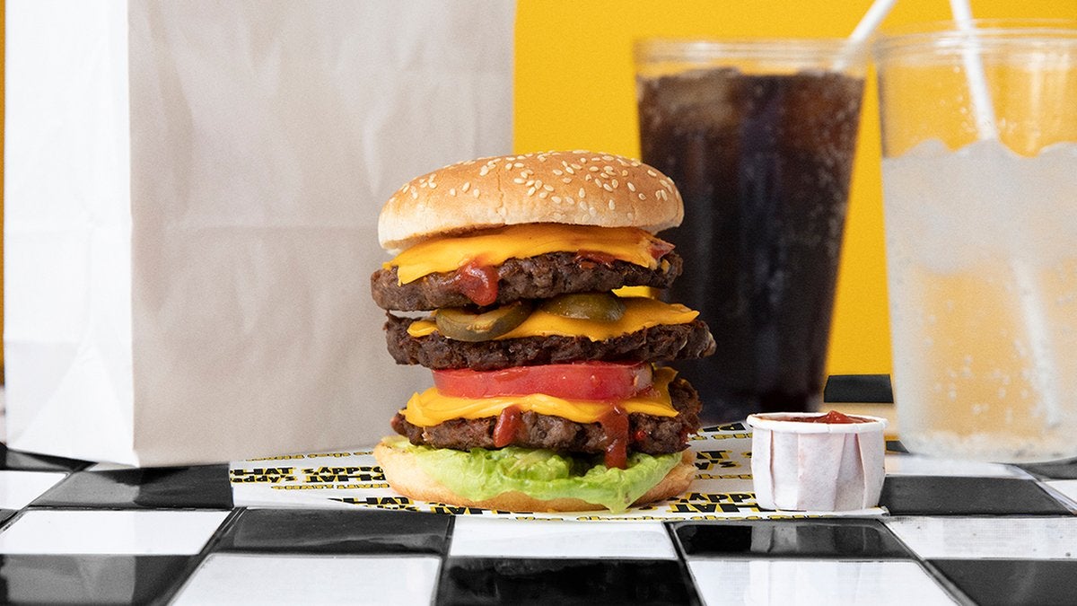 Triple Cheeseburger