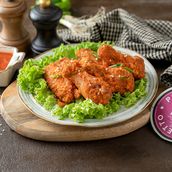 Hot And Spicy chicken wings 6 Pieces