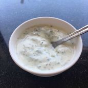 Yogurt with Cucumber