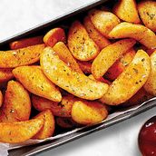 Potato Wedges Half