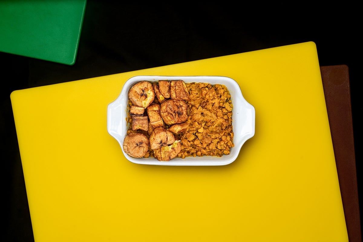 Beans & Fried Plantain