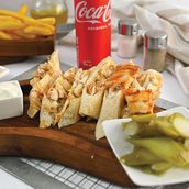 Chicken Shawarma Meal Arabic