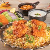 Amritsari Tikka Biryani-Serves 1