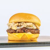 Angus Burger With Mushrooms
