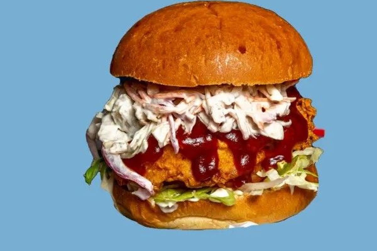 Absurd BBQ Chicken Burger