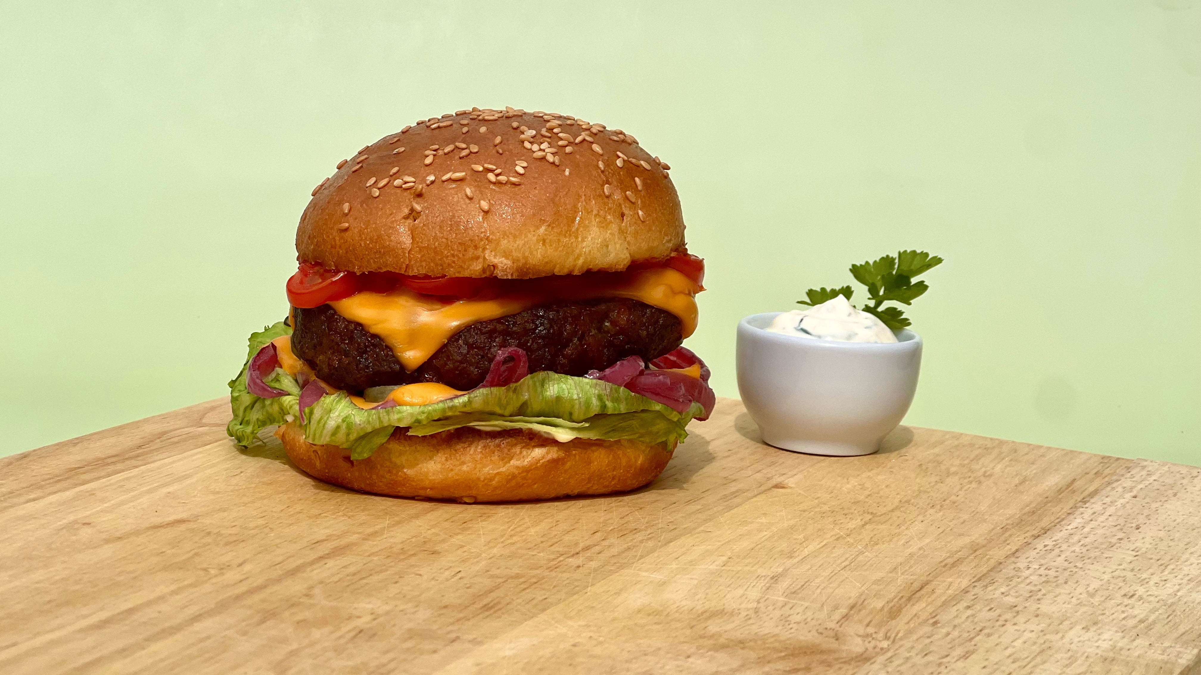 Ukrainian style Burger