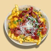 Beef Bacon & Cheddar Fries