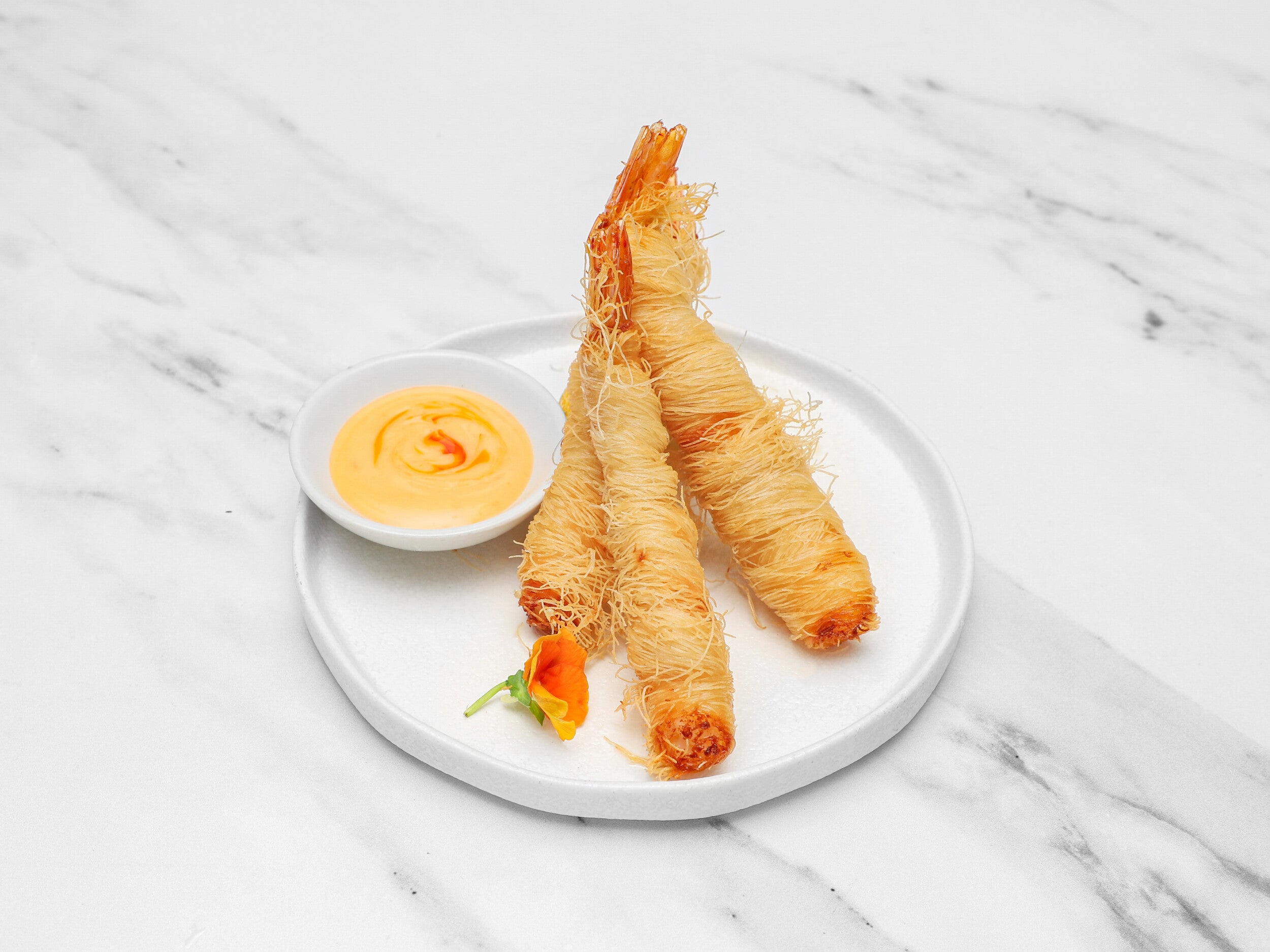 Fresh Tiger Prawns wrapped with  Katifi Filo Pastry  (3)