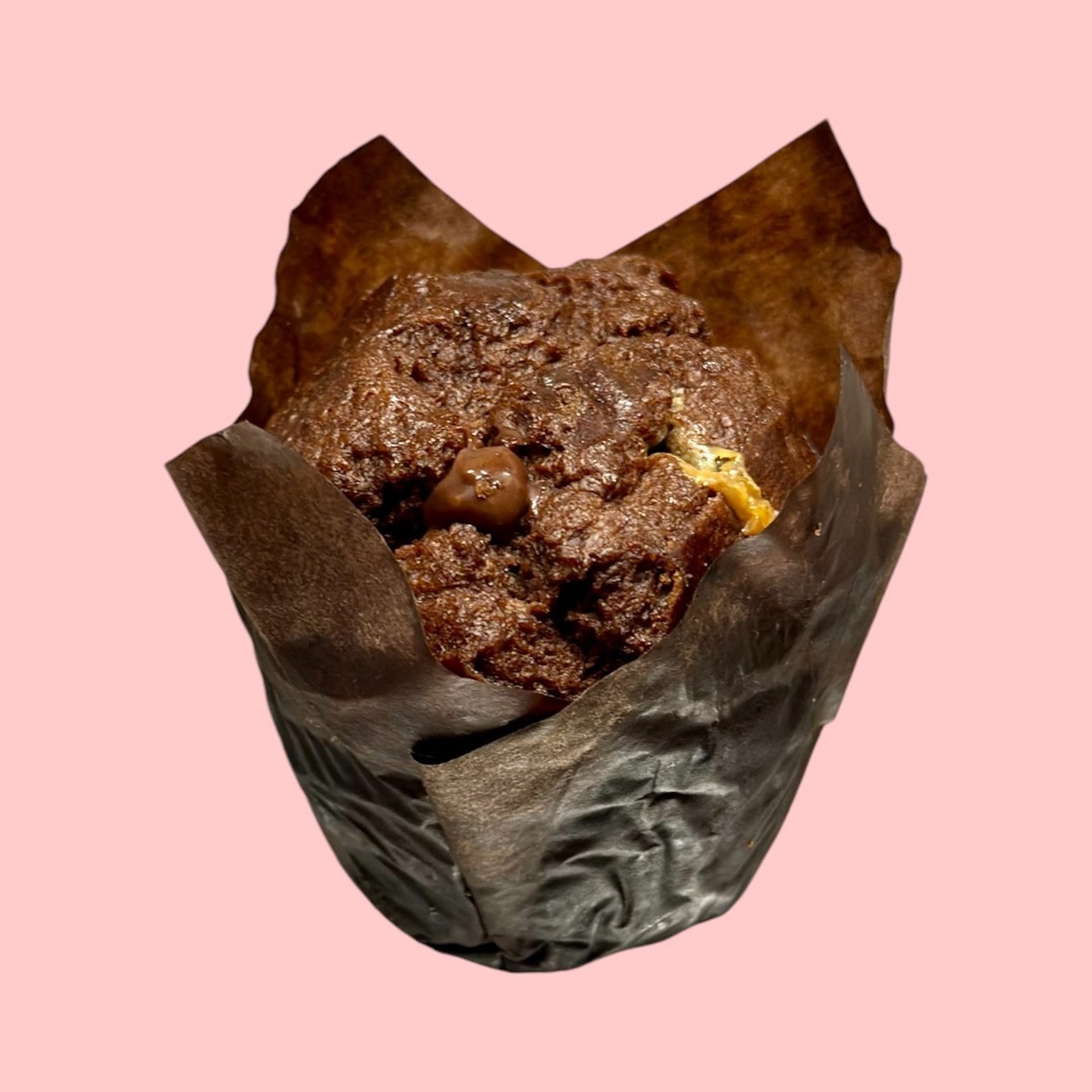 Double chocolate muffin