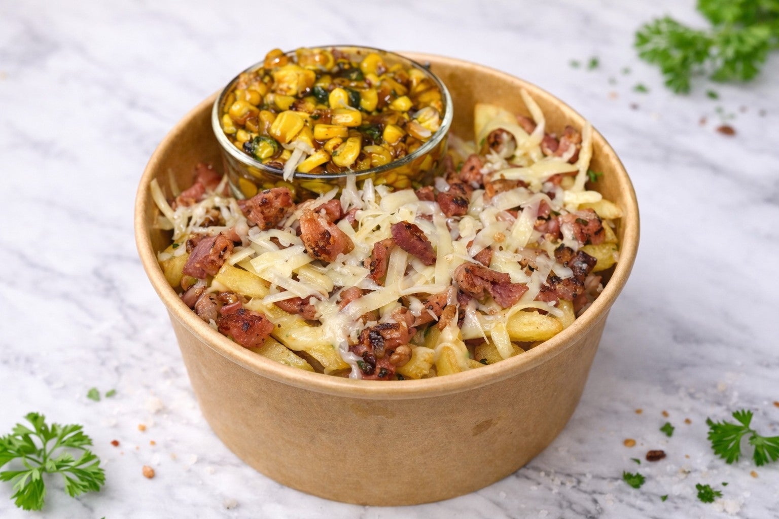 Cheesy Bacon Corn