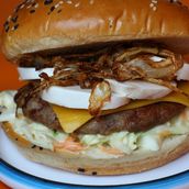 Beef Mushroom burgeer