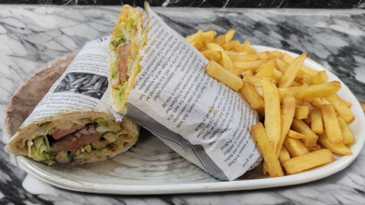Greek Style Chicken Roll
