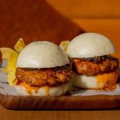 Bao Bun Beef Slider 