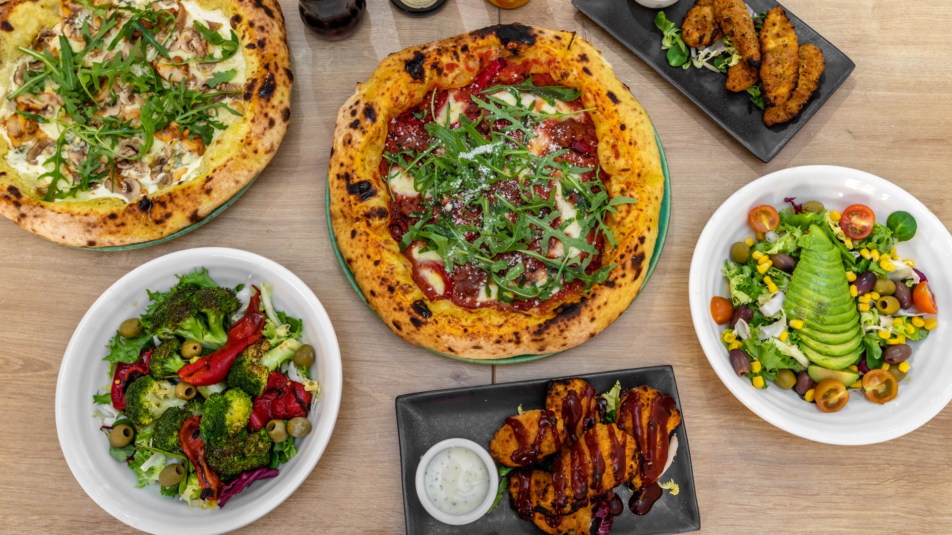 Green Mosaic Pizza