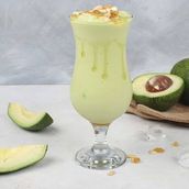 Bananas, milk and avocado Cocktail