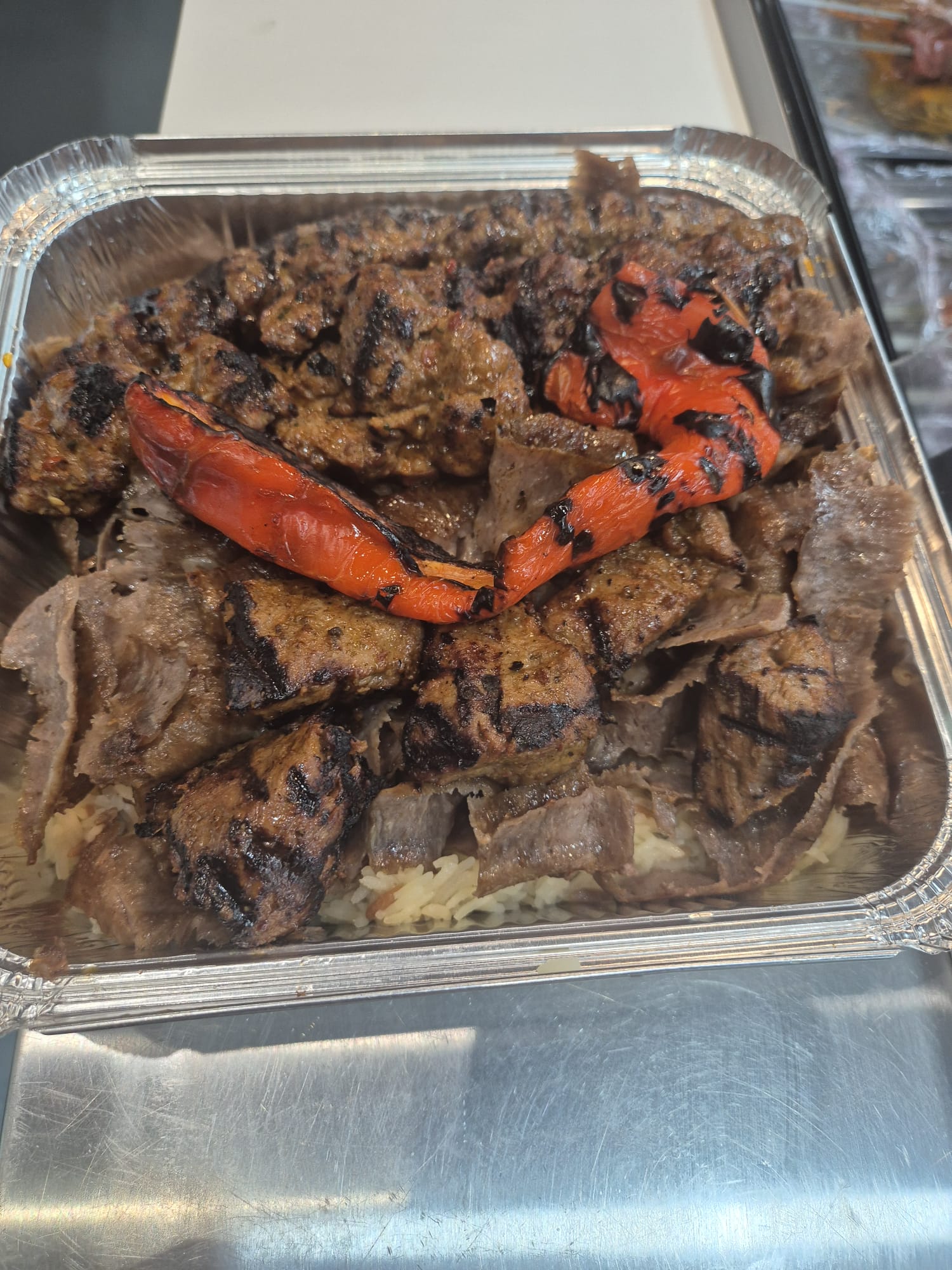 Lamb Doner and Lamb Kofta