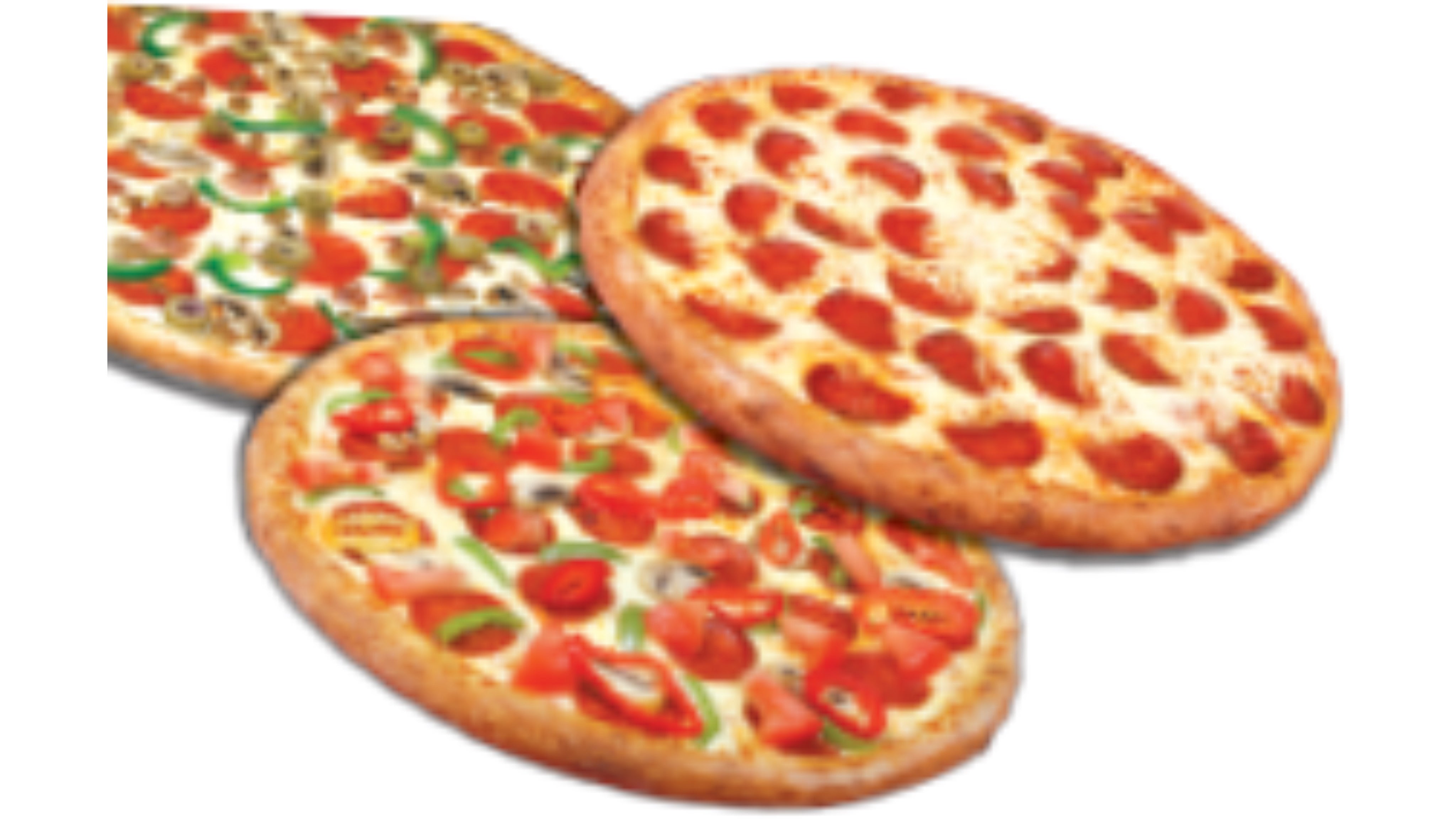Any 3 x 12 Inch Pizzas
