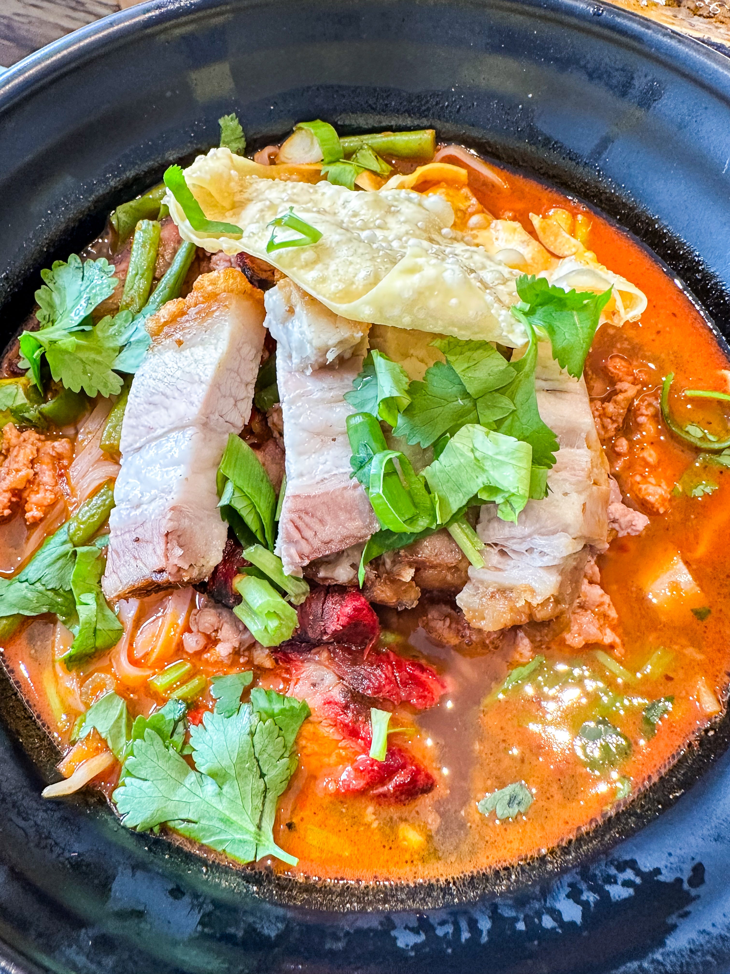 Pork Sukho Thai Noodle Soup ��