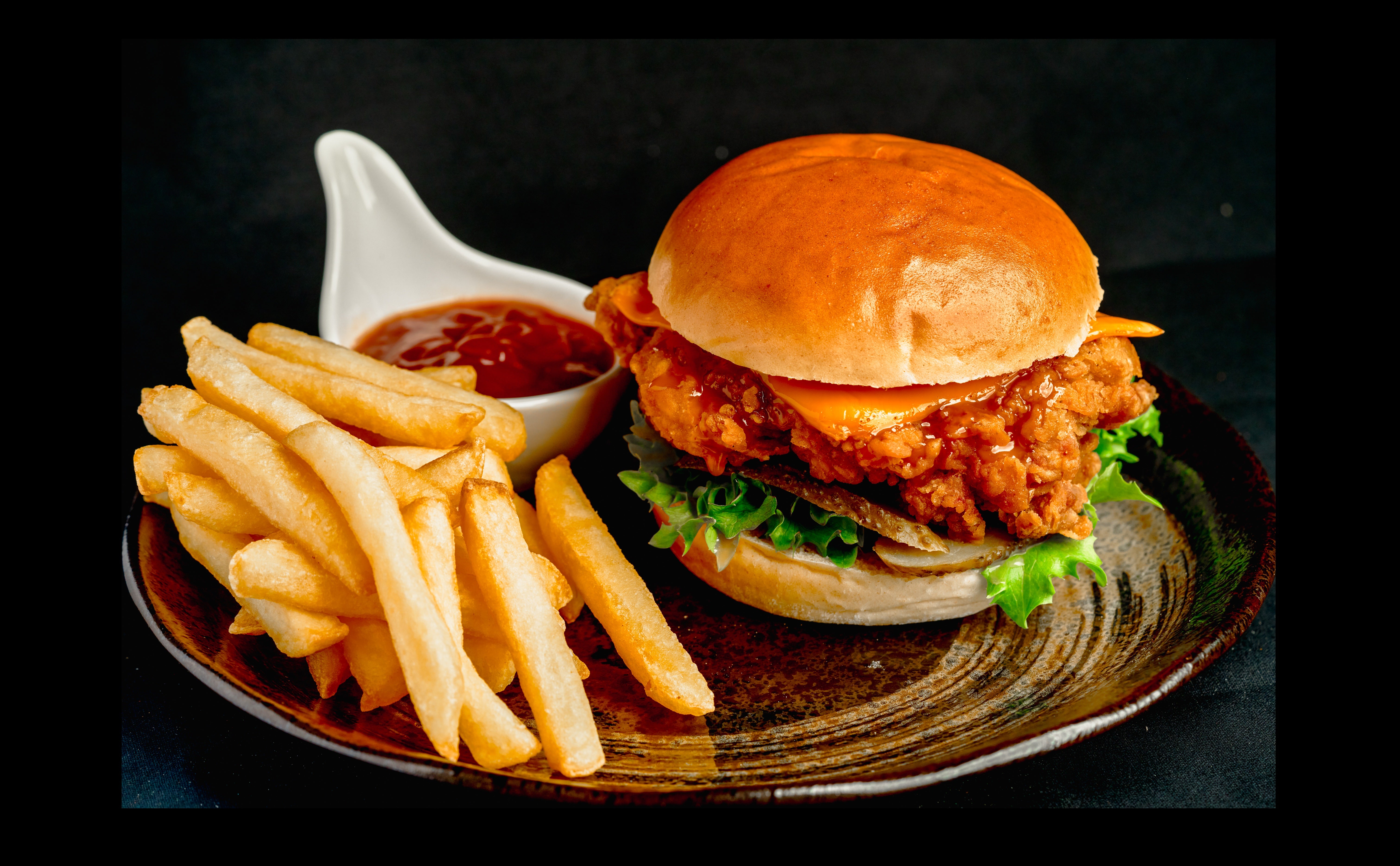 Chicken Burger Meal