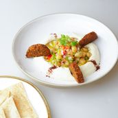 Hummus and Falafel