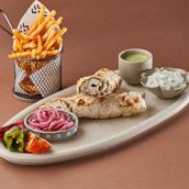 Chicken Skewer Wrap