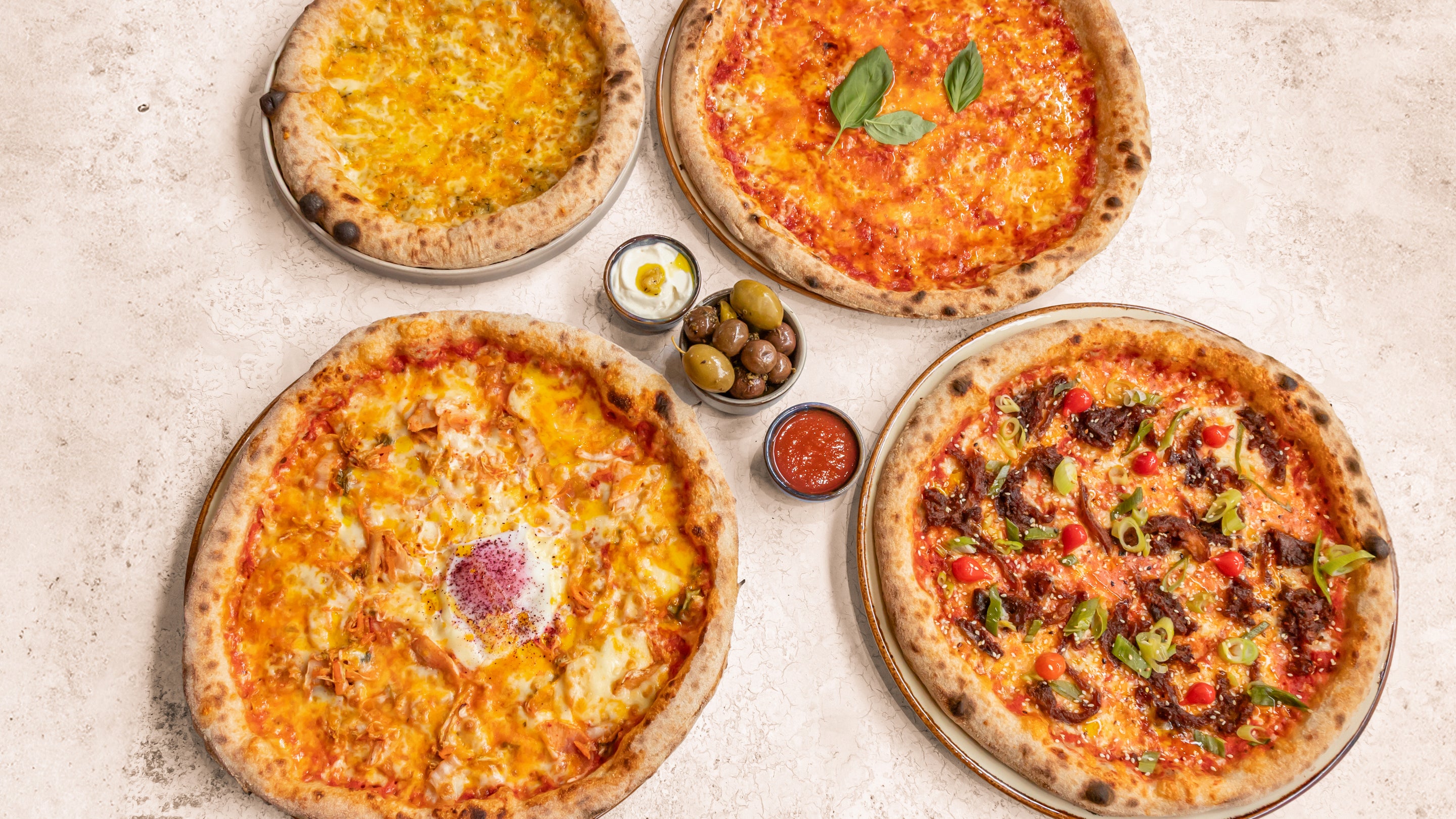 Flat Earth Pizzas