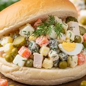 Russian Salad Sandwich