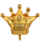Crown Foil Helium Balloon