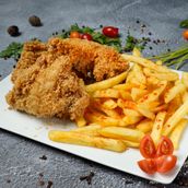 Boneless Broasted Meal With Potato 