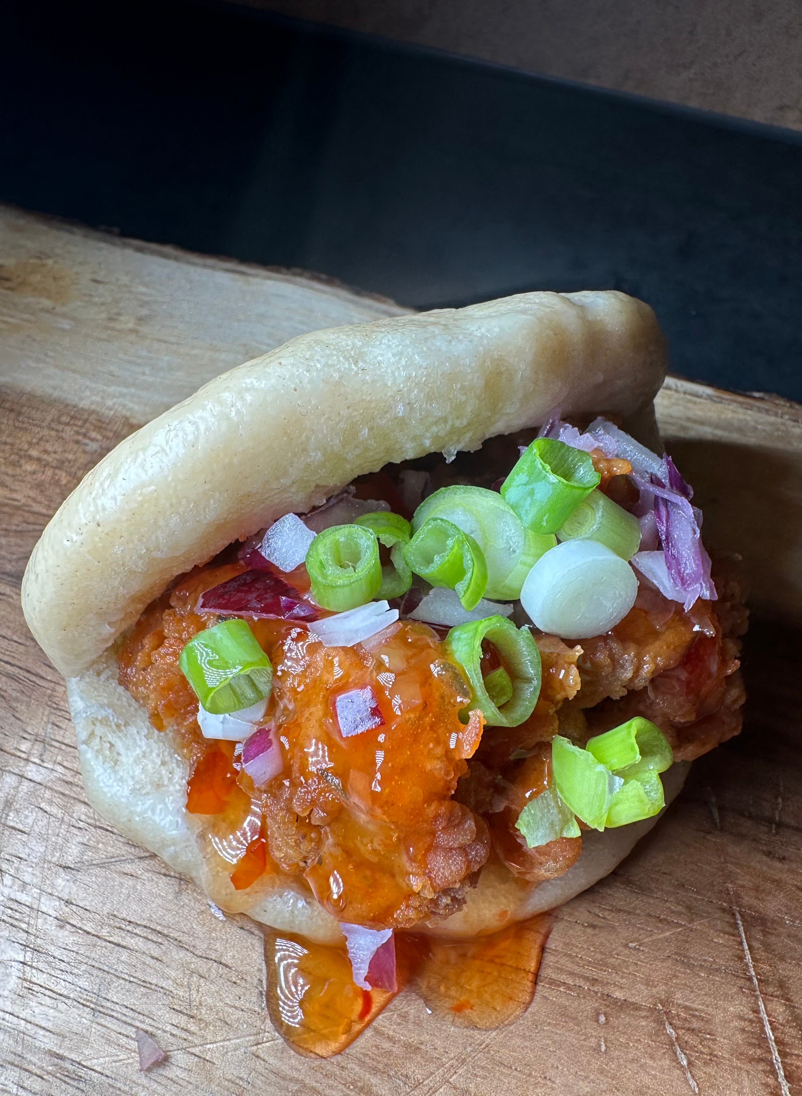 Fried Chicken Bao