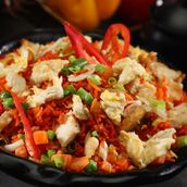 Schezwan Chicken Fried Rice