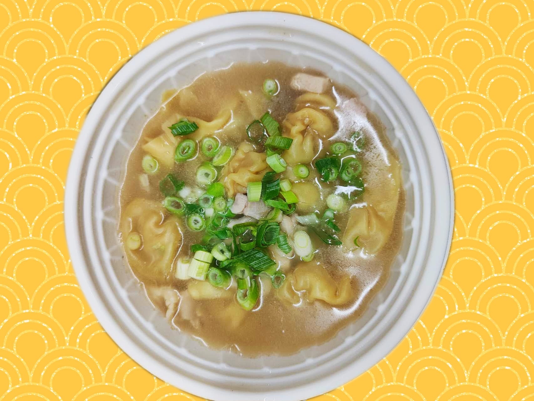 手工鲜猪肉云吞汤Handmade Fresh Pork Wonton Soup