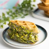 Pistachio Perfect Waffle