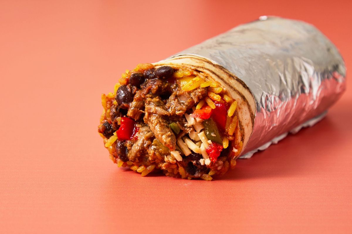Pork Pibil Burrito