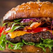 Grilled Single Or Double Burger
