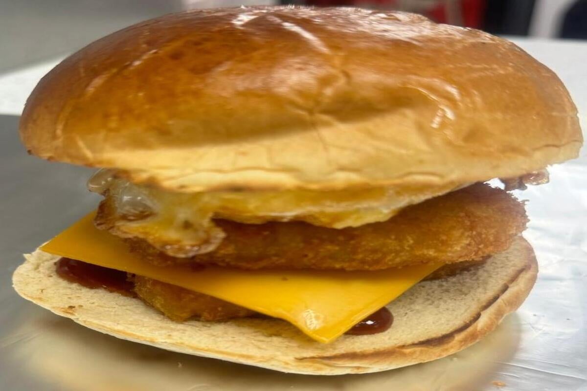Hash and Egg Burger
