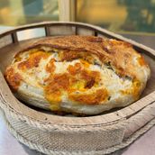 Cheddar Cheese And Chili Sourdough Bread
