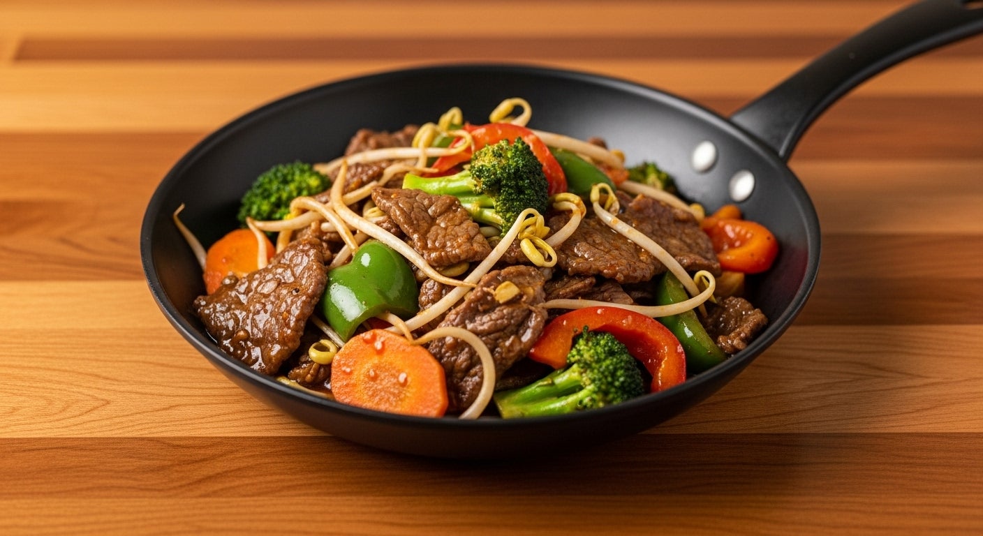 Beef Chop Suey (Bean Sprouts )