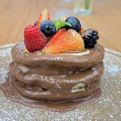 Pancakes with Fruits