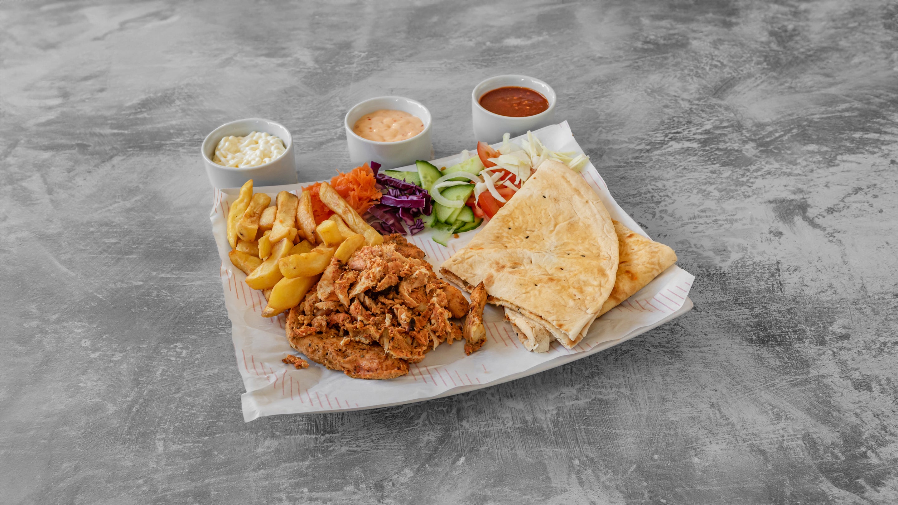 Chicken Shawarma Naan