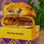 Mexican Ajeen Beef Burger