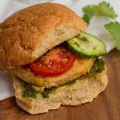 Veg Bun Kabab