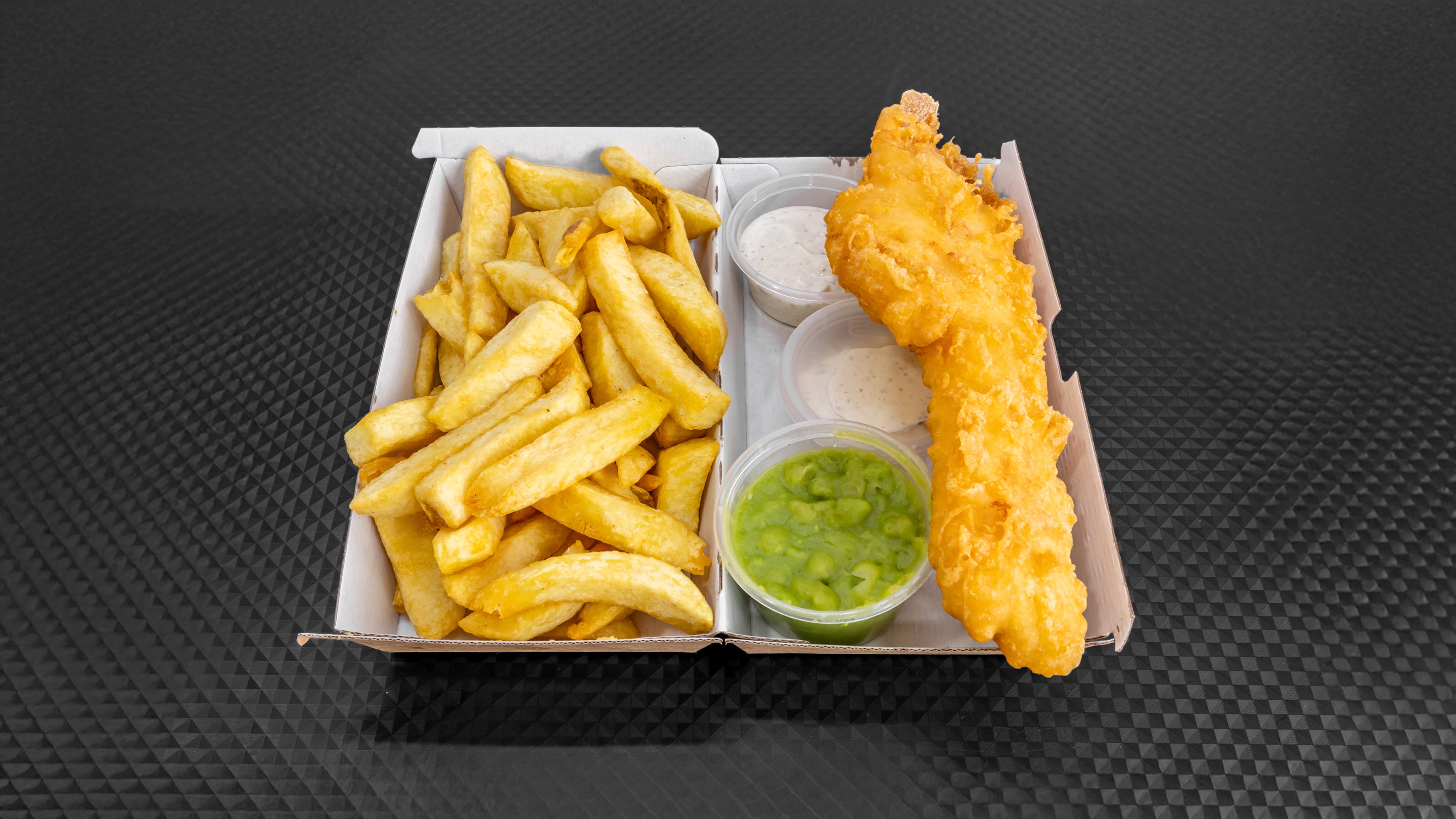 Cod Supper with Peas