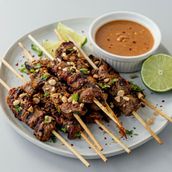 Beef Satay 4 Pieces