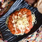 Spaghetti Pasta Red Sauce 