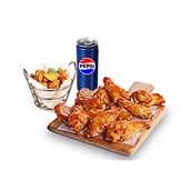 Baked Wings Meal 8 Pieces