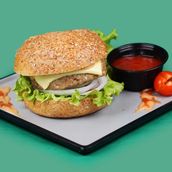 Healthy Grilled Chicken Burger